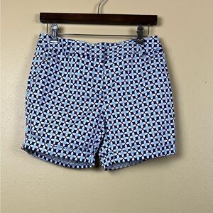 Liz Claiborne Shorts Sioane Print Size 4